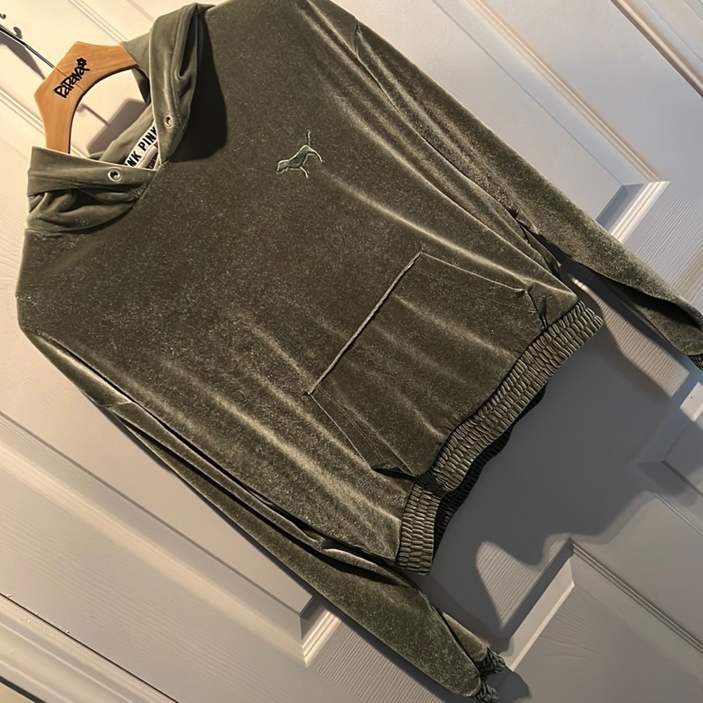 Victoria secret velvet hoodie